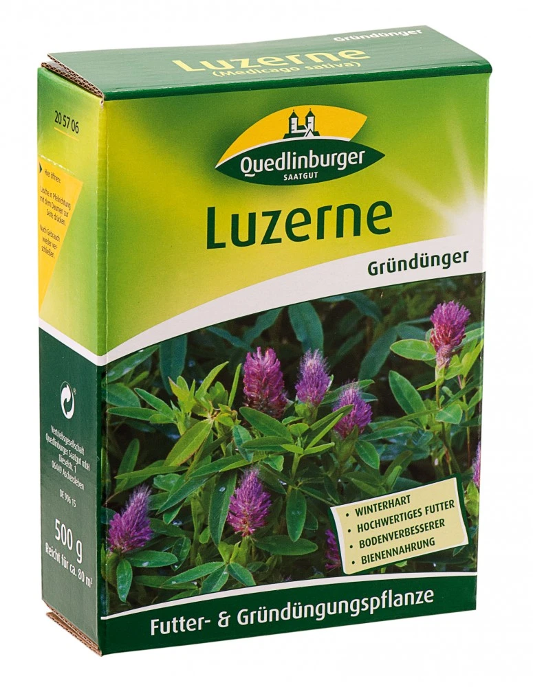 Luzerne 500 G | Gründünger Von Quedlinburger 3 Luzerne 500 G | Gründünger Von Quedlinburger
