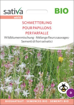 Wildblumenmischung Schmetterling | BIO Wildblumensamen Von Sativa Rheinau 5 Wildblumenmischung Schmetterling | BIO Wildblumensamen Von Sativa Rheinau -Compo Verkäufe 534709 BIO Wildblumenmischung Schmetterling wb16 sr 0