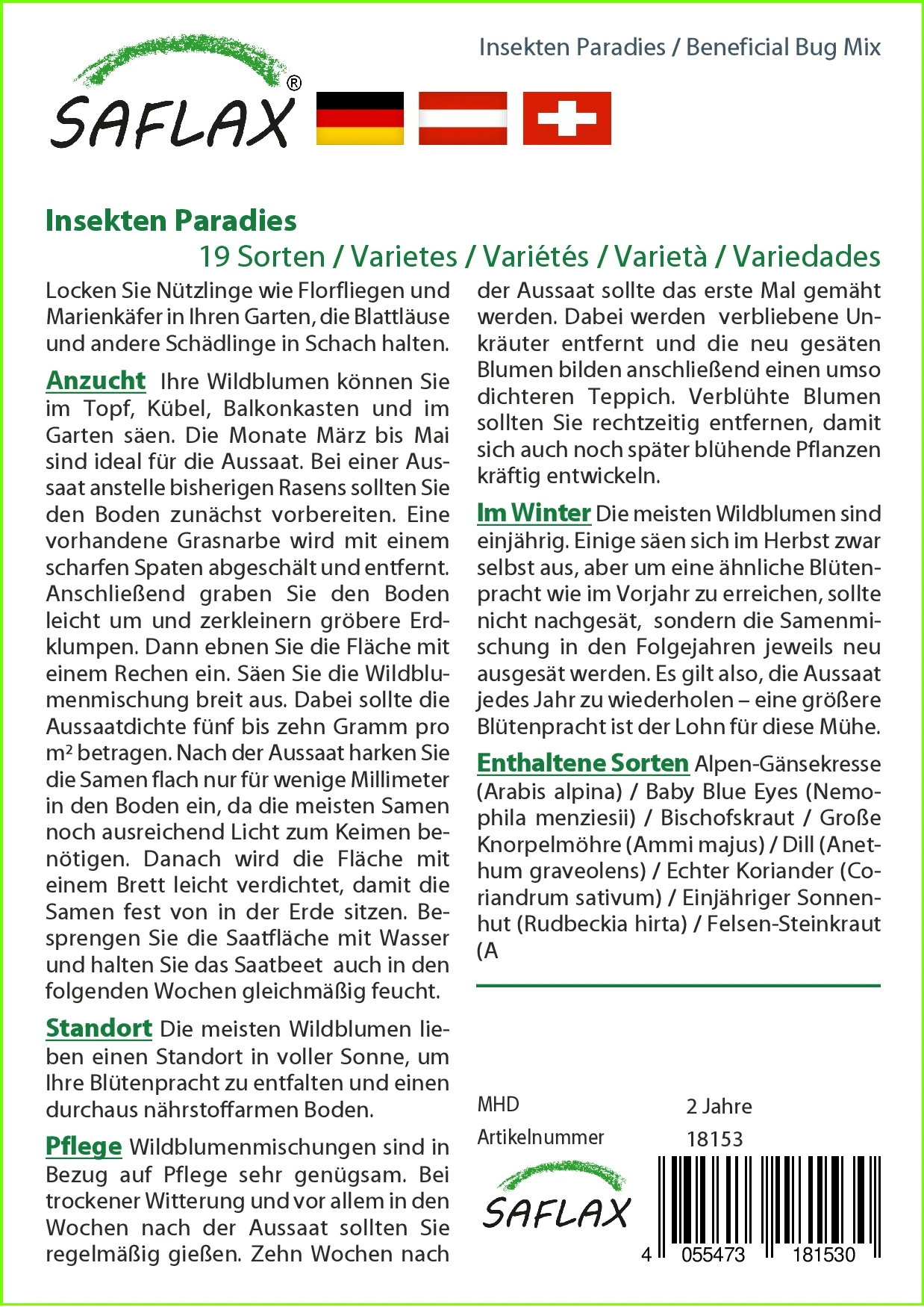 Blumenwiese Insekten Paradies | Insektenwiese Von Saflax 4 Blumenwiese Insekten Paradies | Insektenwiese Von Saflax – Bild 2