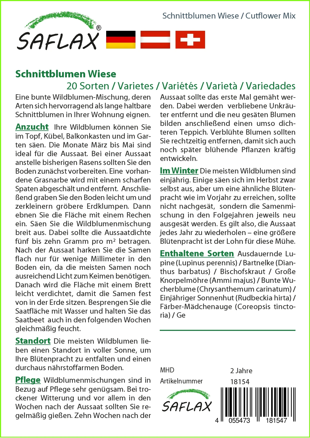 Schnittblumen Wiese | Wildblumenwiese Von Saflax 3 Schnittblumen Wiese | Wildblumenwiese Von Saflax