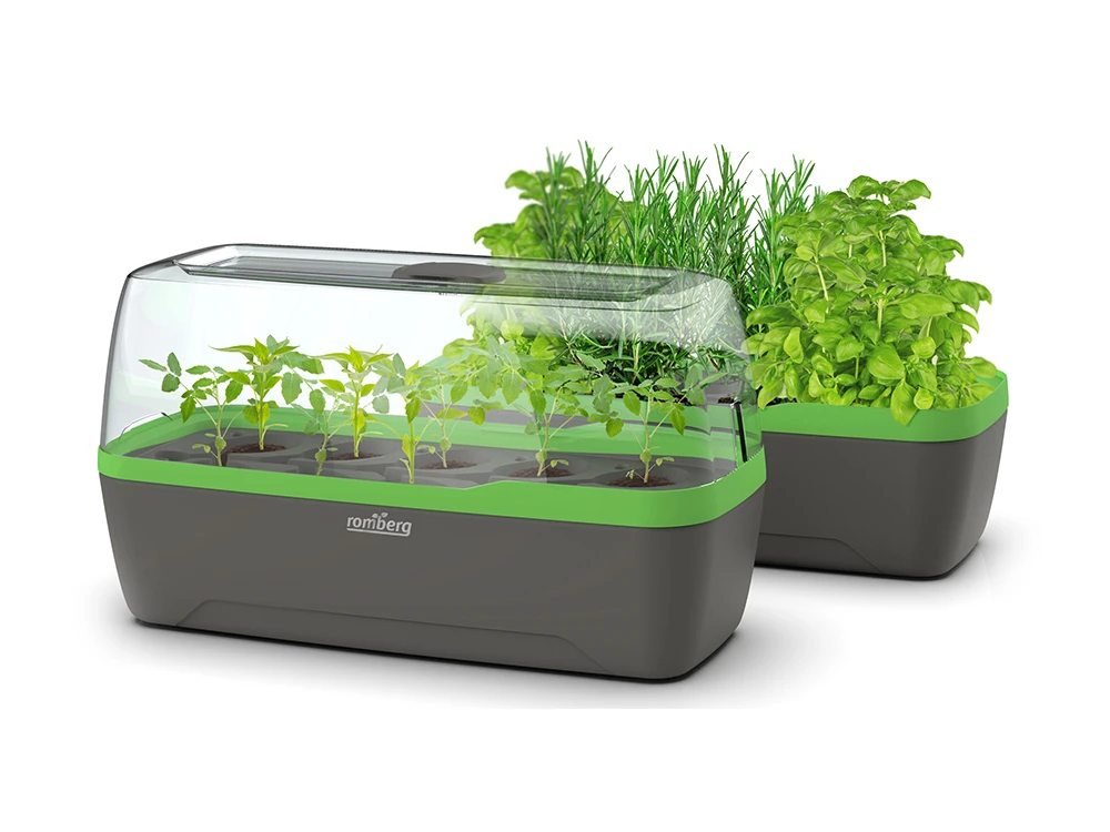 BoQube Gewächshaus & Pflanzkasten L Anthrazit-grün | Zimmergewächshäuser Von Romberg 9 BoQube Gewächshaus & Pflanzkasten L Anthrazit-grün | Zimmergewächshäuser Von Romberg – Bild 7