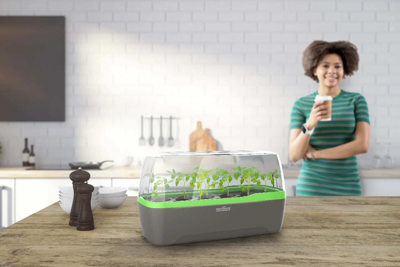 BoQube Gewächshaus & Pflanzkasten L Anthrazit-grün | Zimmergewächshäuser Von Romberg 11 BoQube Gewächshaus & Pflanzkasten L Anthrazit-grün | Zimmergewächshäuser Von Romberg – Bild 9