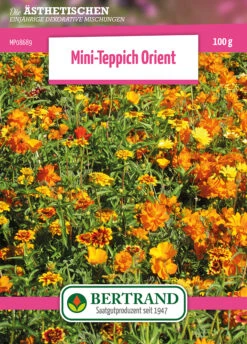Blumenwiese Mini-Teppich Orient (100 G) | Blumensamen Von Bertrand