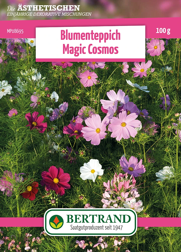 Blumenwiese Blumenteppich Magic Cosmos (100 G) | Blumensamen Von Bertrand 3 Blumenwiese Blumenteppich Magic Cosmos (100 G) | Blumensamen Von Bertrand