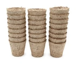 6 Cm Anzuchttopf Kokos Rund (2592 Stück) | Anzuchttöpfe Von Jiffy