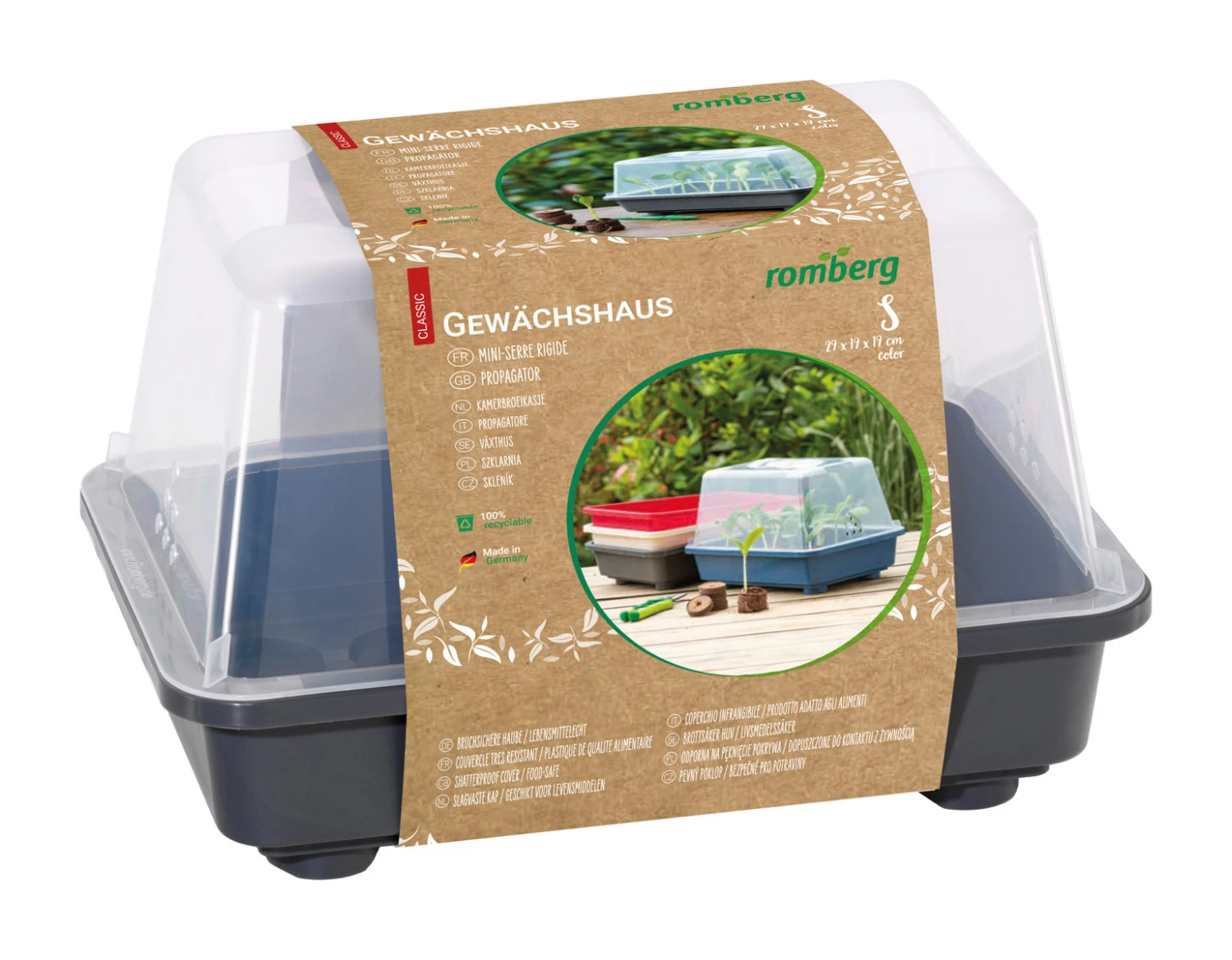 Gewächshaus S COLOR (4 Farben) | Zimmergewächshaus Von Romberg 3 Gewächshaus S COLOR (4 Farben) | Zimmergewächshaus Von Romberg