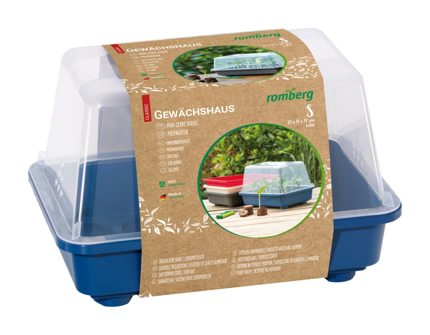 Gewächshaus S COLOR (4 Farben) | Zimmergewächshaus Von Romberg 4 Gewächshaus S COLOR (4 Farben) | Zimmergewächshaus Von Romberg – Bild 2
