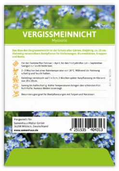 Vergissmeinnicht Für Werbezwecke (100 Tütchen) | Vergissmeinnichtsamen Von FLORTUS -Compo Verkäufe 543600 Vergissmeinnicht fuer Werbezwecke 100 Tuetchen W5186 100x 3