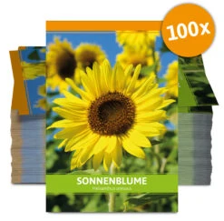 Sonnenblume Für Werbezwecke (100 Tütchen) | Sonnenblumensamen Von FLORTUS -Compo Verkäufe 543614 Sonnenblume fuer Werbezwecke 100 Tuetchen W5193 100x 0