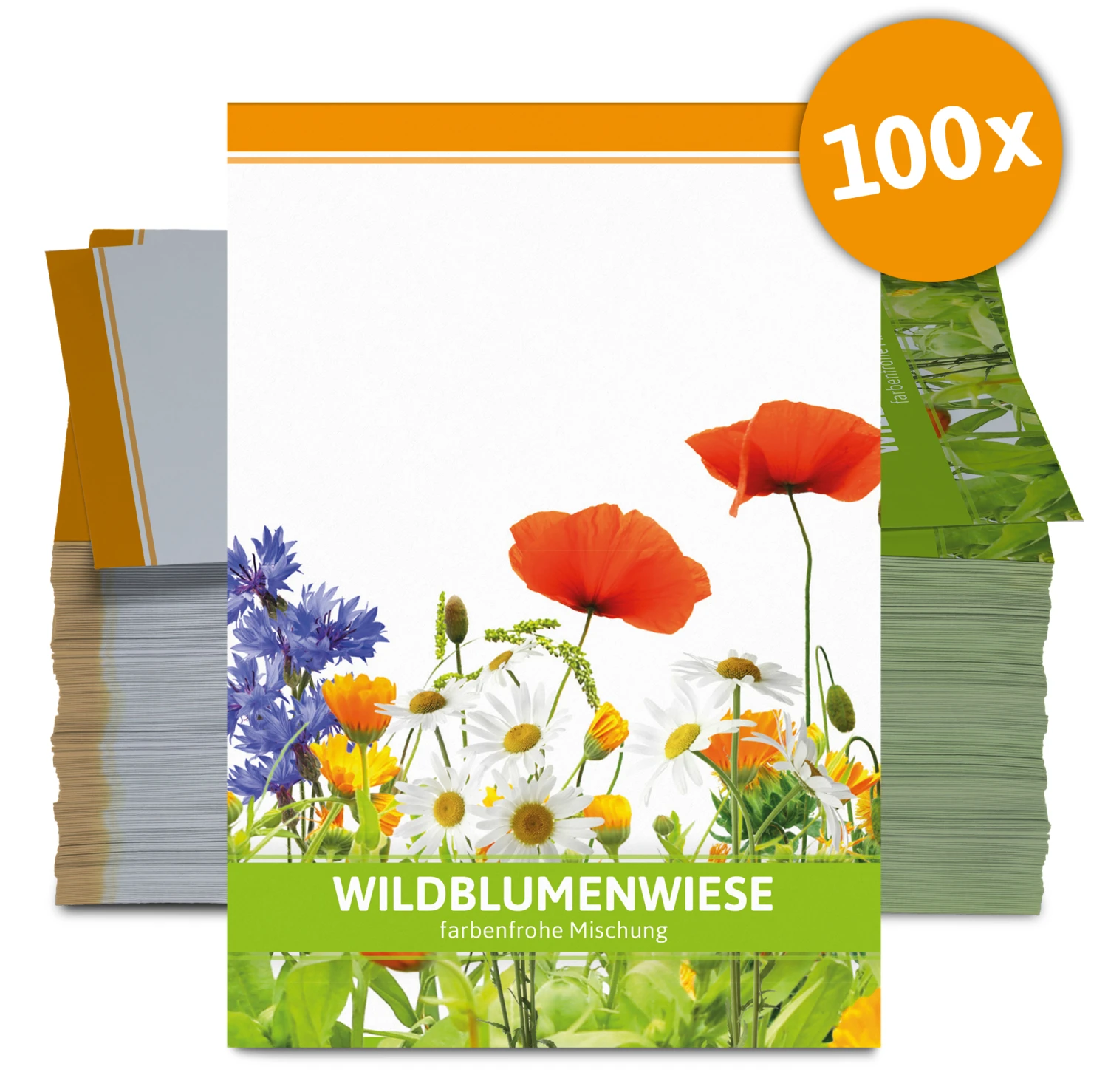 Wildblumenwiese Für Werbezwecke (100 Tütchen) | Wildblumensamen Von FLORTUS 5 Wildblumenwiese Für Werbezwecke (100 Tütchen) | Wildblumensamen Von FLORTUS – Bild 3