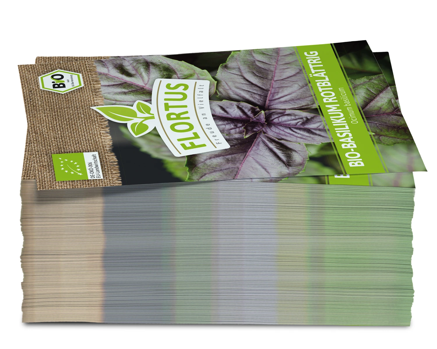 Basilikum Rotblättrig (100 Tütchen) | BIO Basilikumsamen Von FLORTUS 5 Basilikum Rotblättrig (100 Tütchen) | BIO Basilikumsamen Von FLORTUS – Bild 3