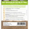 Basilikum Rotblättrig (100 Tütchen) | BIO Basilikumsamen Von FLORTUS -Compo Verkäufe 543974 Bio Basilikum rotblaettrig 100 Tuetchen 2