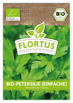 Petersilie Einfache (100 Tütchen) | BIO Petersiliensamen Von FLORTUS -Compo Verkäufe 543975 Bio Petersilie einfache 100 Tuetchen 1