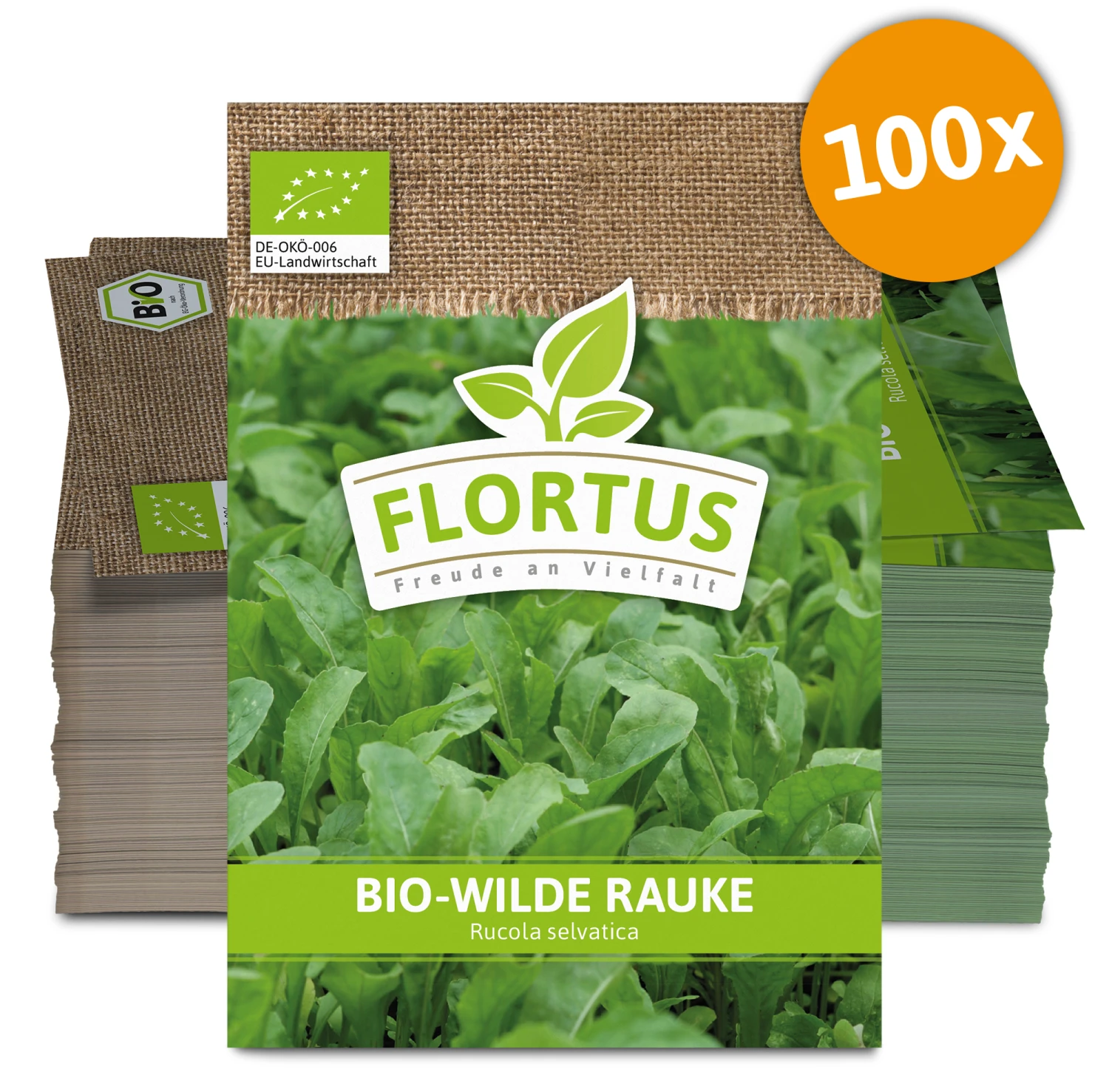 Wilde Rauke (100 Tütchen) | BIO Wilde Raukesamen Von FLORTUS 5 Wilde Rauke (100 Tütchen) | BIO Wilde Raukesamen Von FLORTUS – Bild 3