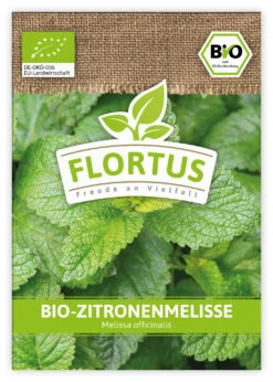 Zitronenmelisse (100 Tütchen) | BIO Melissensamen Von FLORTUS -Compo Verkäufe 543984 Bio Zitronenmelisse 100 Tuetchen 1