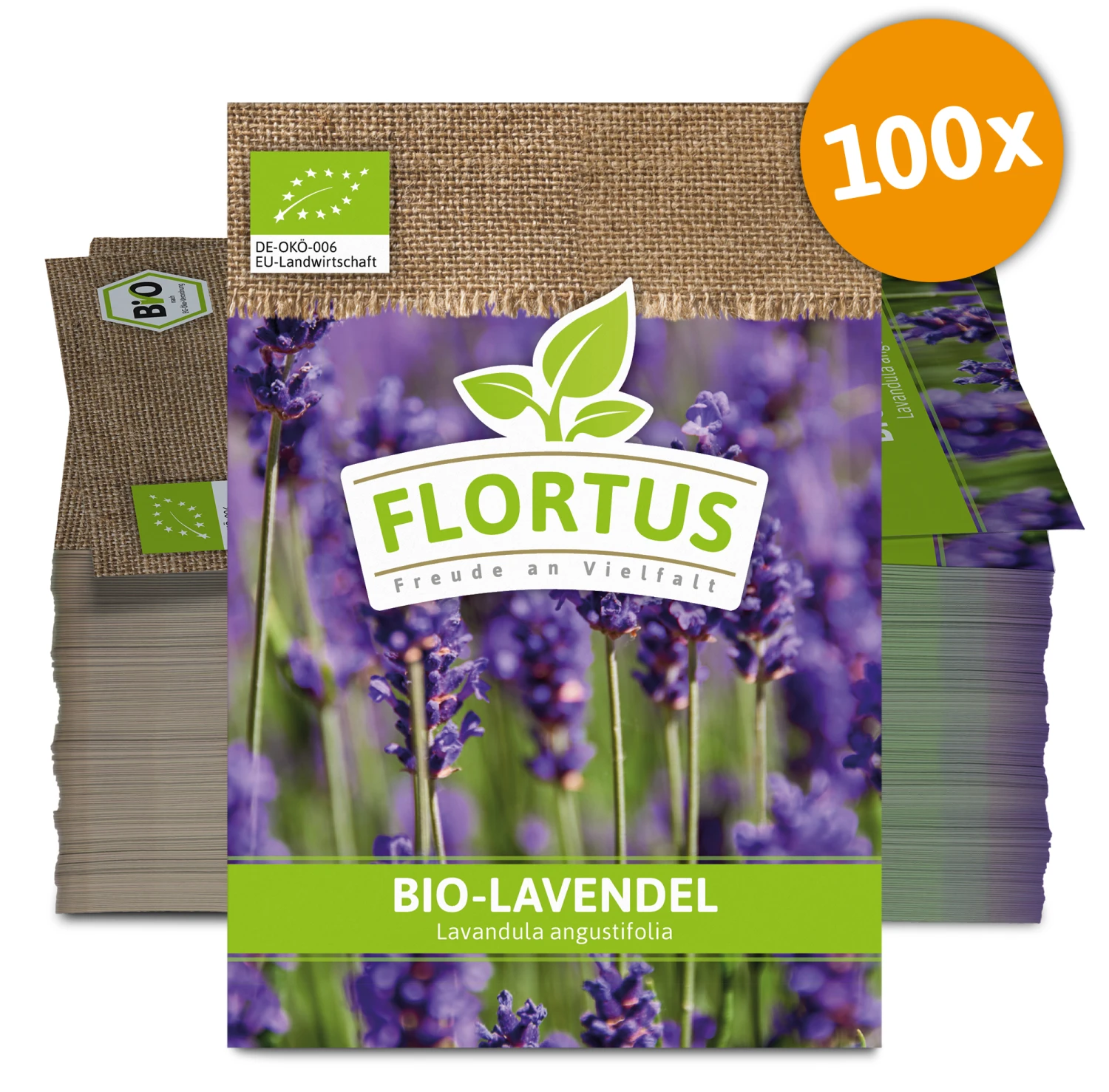Lavendel (100 Tütchen) | BIO Lavendelsamen Von FLORTUS 5 Lavendel (100 Tütchen) | BIO Lavendelsamen Von FLORTUS – Bild 3