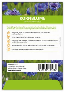 Kornblume Für Werbezwecke (100 Tütchen) | Kornblumensamen Von FLORTUS 7 Kornblume Für Werbezwecke (100 Tütchen) | Kornblumensamen Von FLORTUS -Compo Verkäufe 546518 Kornblume fuer Werbezwecke 100 Tuetchen 2