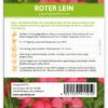 Roter Lein Für Werbezwecke (100 Tütchen) | Leinsamen Von FLORTUS 1 Roter Lein Für Werbezwecke (100 Tütchen) | Leinsamen Von FLORTUS -Compo Verkäufe 546522 Roter Lein fuer Werbezwecke 100 Tuetchen 2