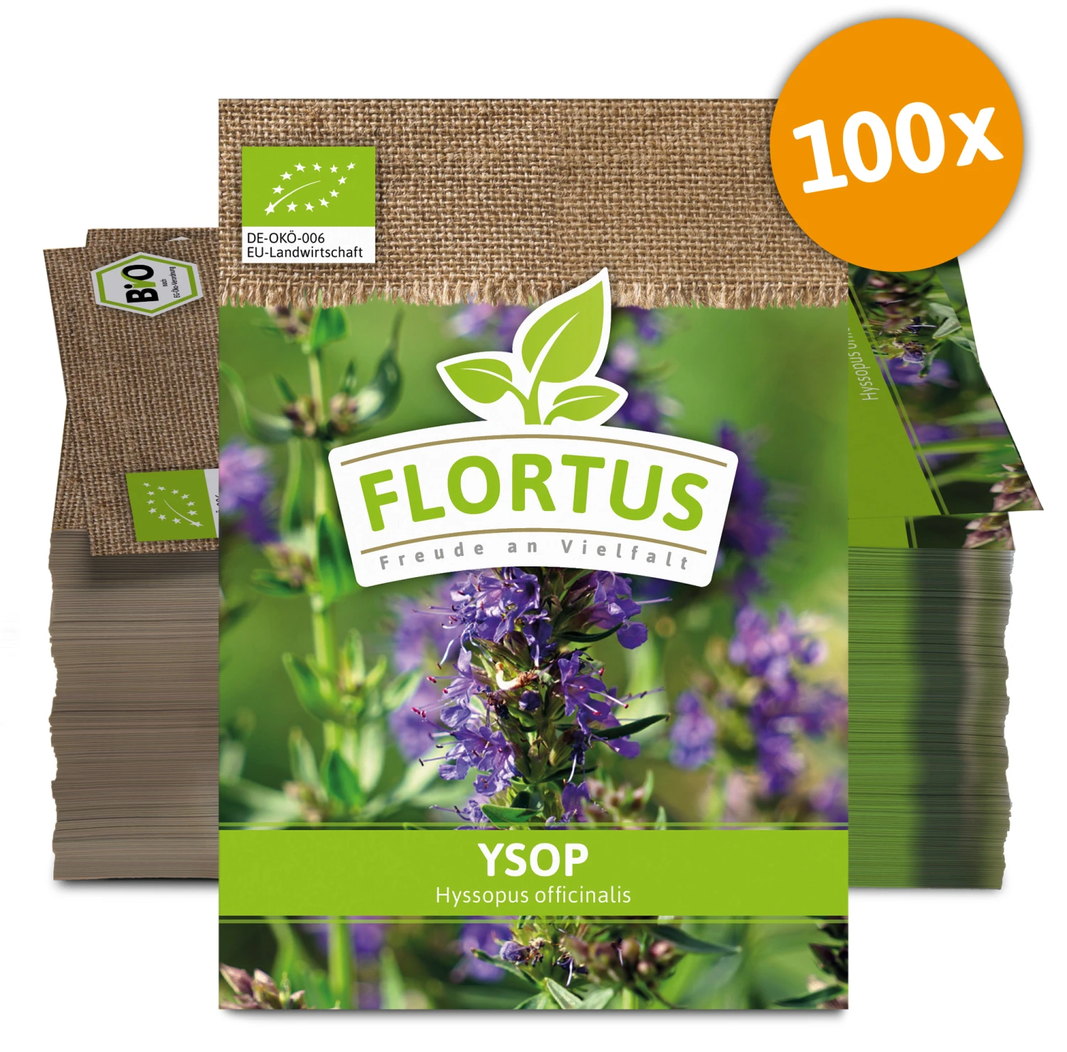 Ysop (100 Tütchen) | BIO Ysopsamen Von FLORTUS 4 Ysop (100 Tütchen) | BIO Ysopsamen Von FLORTUS – Bild 2