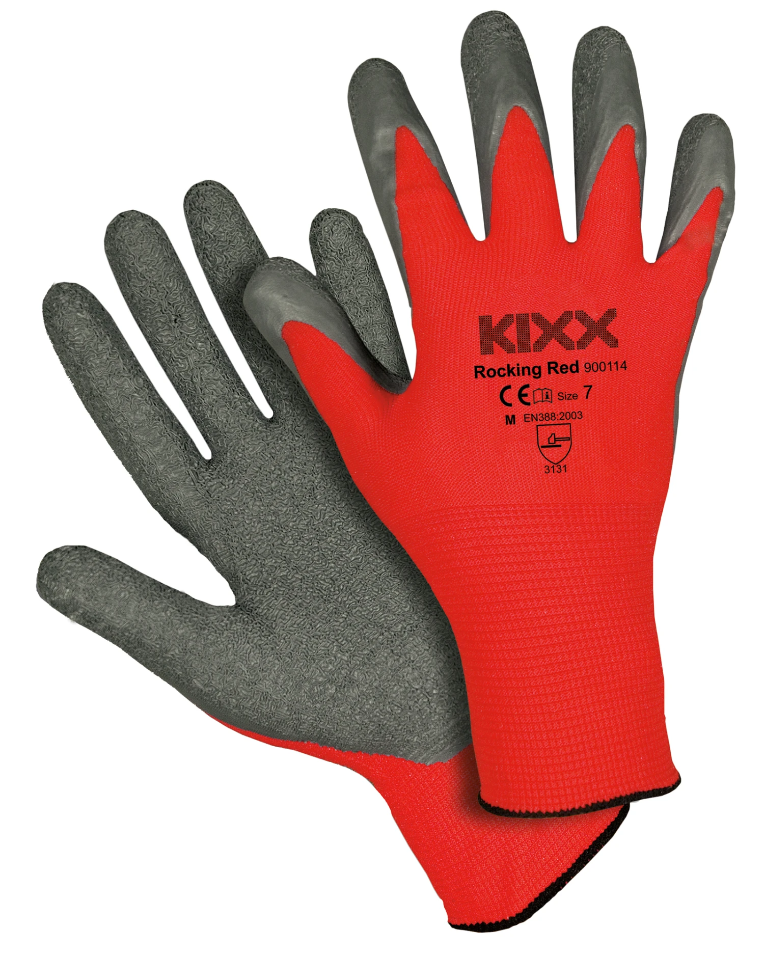 Handschuh Rocking Rot (Größe 7) | Gartenhandschuhe Von Kixx 3 Handschuh Rocking Rot (Größe 7) | Gartenhandschuhe Von Kixx