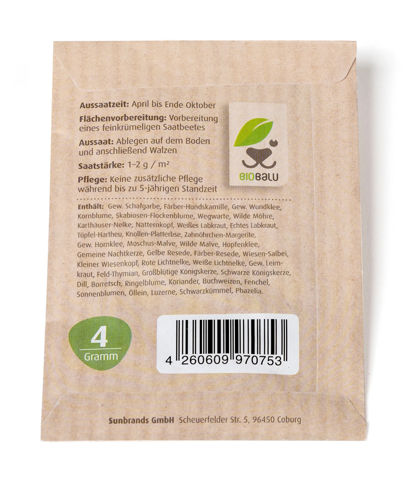 Bienenweide (10 Stück) | Bienenwiese Von Biobalu 4 Bienenweide (10 Stück) | Bienenwiese Von Biobalu – Bild 2