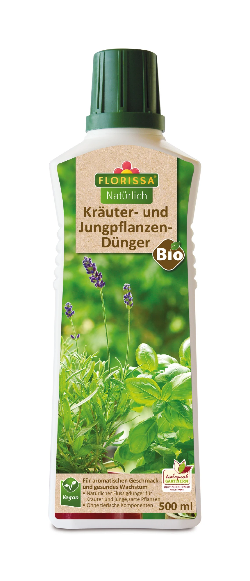 Kräuter- Und Jungpflanzendünger (500 Ml) | BIO Flüssigdünger Von Florissa 4 Kräuter- Und Jungpflanzendünger (500 Ml) | BIO Flüssigdünger Von Florissa – Bild 2