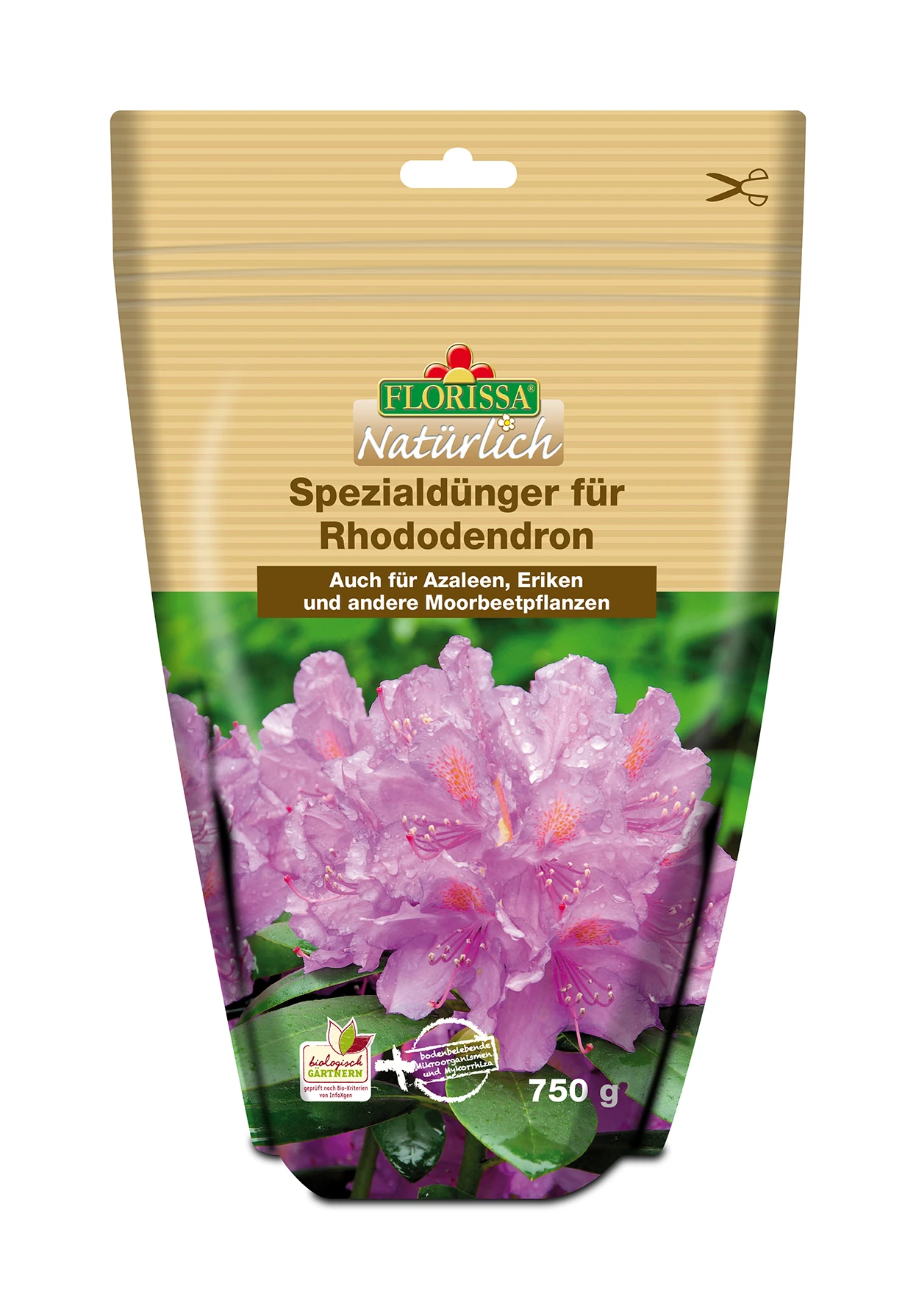 Spezialdünger Für Rhododendron (750 G) | BIO Dünger Von Florissa 4 Spezialdünger Für Rhododendron (750 G) | BIO Dünger Von Florissa – Bild 2
