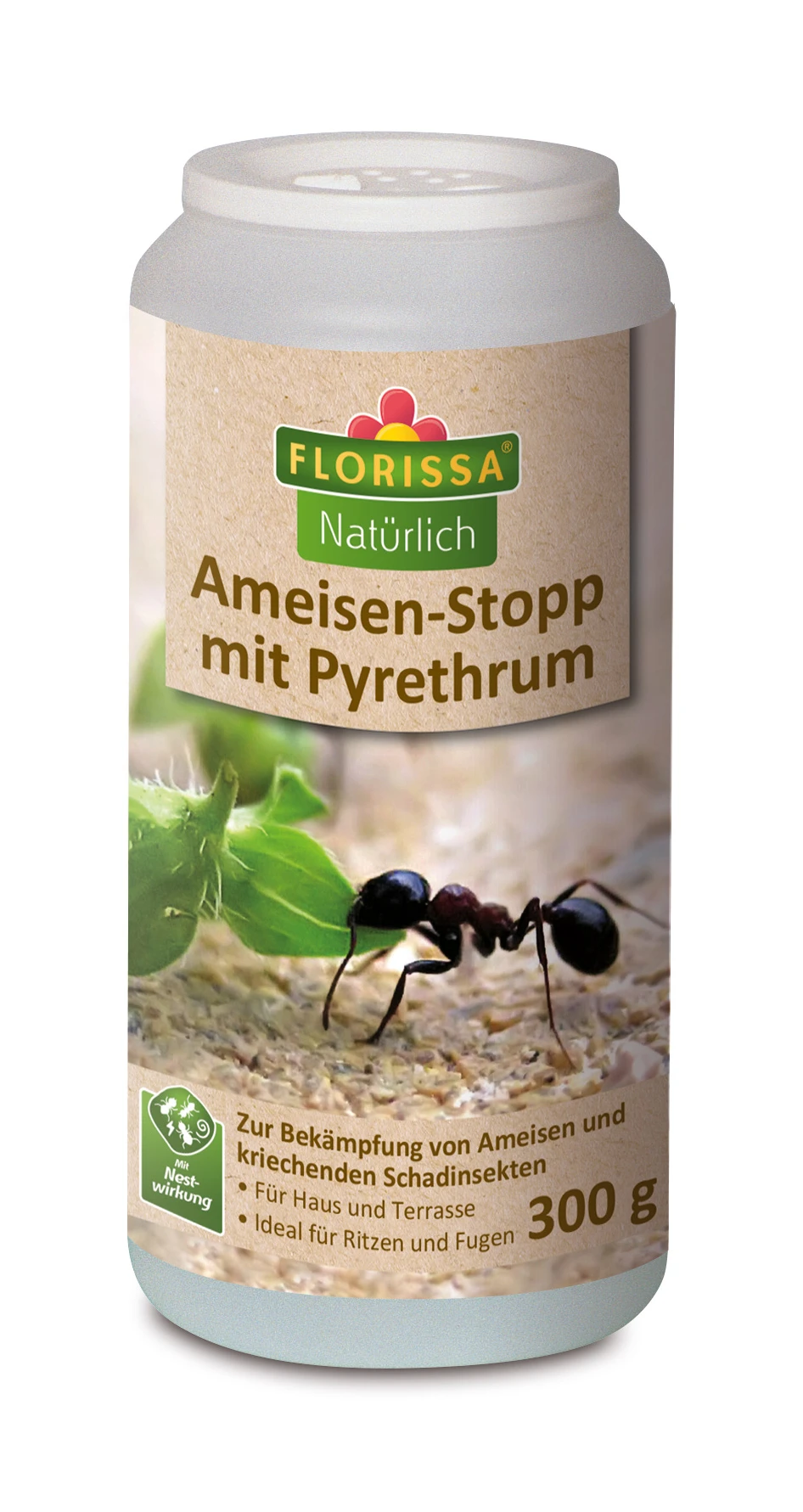 Ameisen-Stopp Mit Pyrethrum (300 G) | Fallen Und Fernhaltemittel Von Florissa 3 Ameisen-Stopp Mit Pyrethrum (300 G) | Fallen Und Fernhaltemittel Von Florissa