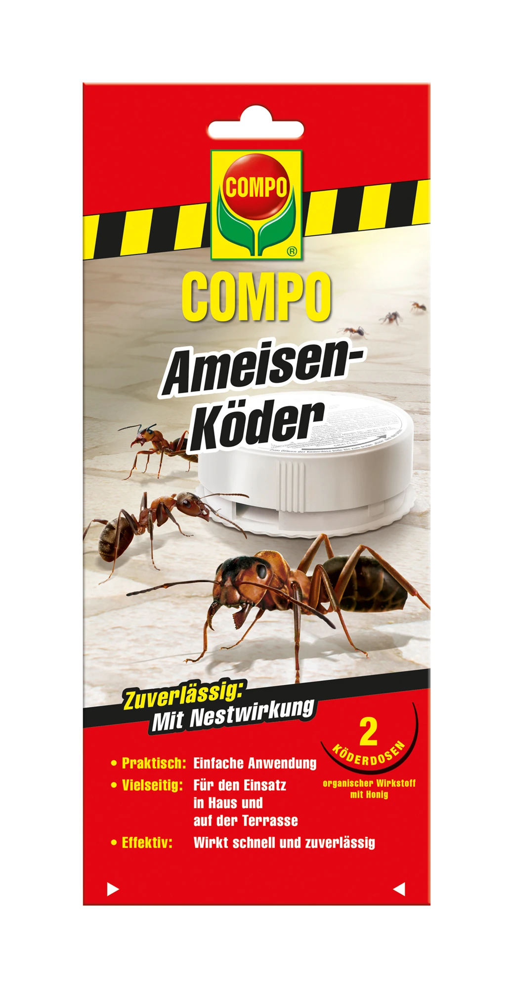 Ameisen-Köder (2 Stück) | Fallen Und Fernhaltemittel Von COMPO 3 Ameisen-Köder (2 Stück) | Fallen Und Fernhaltemittel Von COMPO
