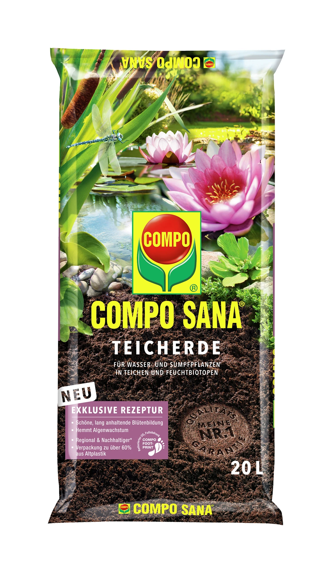 Teicherde (20 L) | Erden Von COMPO 3 Teicherde (20 L) | Erden Von COMPO