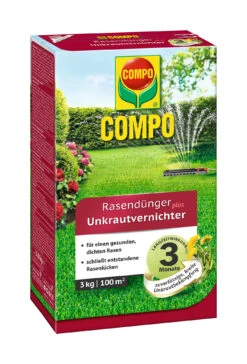 Rasendünger Plus Unkrautvernichter (3 Kg) | Dünger Von COMPO