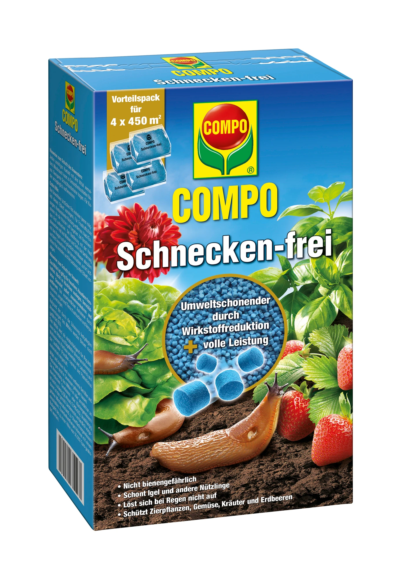 Schnecken-frei (225 G) | Pflanzenschutz Von COMPO 3 Schnecken-frei (225 G) | Pflanzenschutz Von COMPO