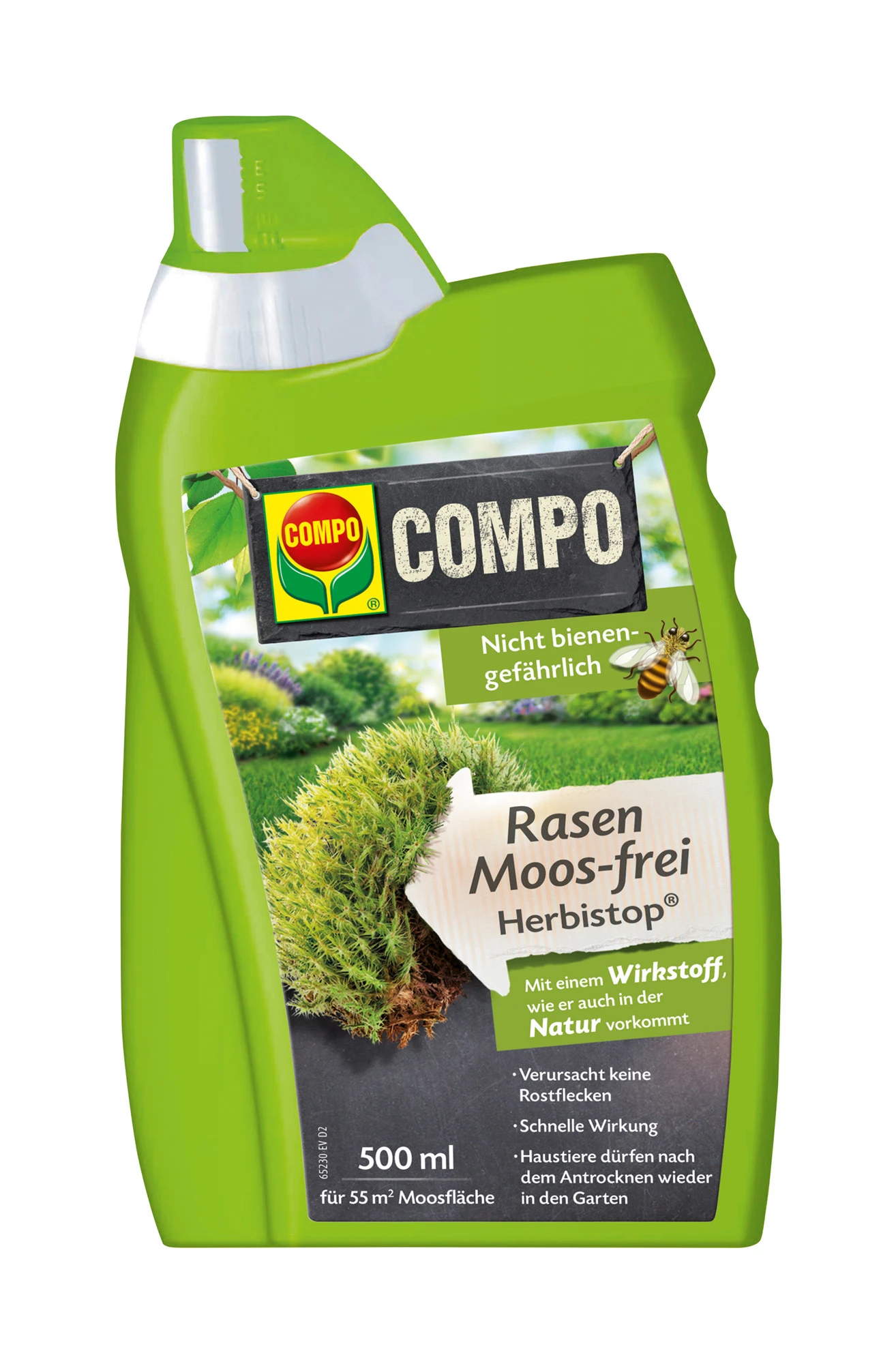 Rasen Moos-frei Herbistop (500 Ml) | Unkrautvernichter Von COMPO 3 Rasen Moos-frei Herbistop (500 Ml) | Unkrautvernichter Von COMPO