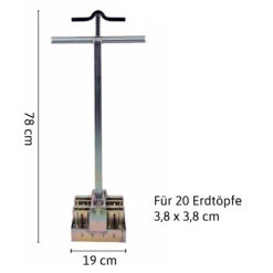 Erdballenpresse Multi 20 Soil Blocker | Erdtopfpressen Von Ladbrooke Soil Blockers -Compo Verkäufe 551996 Erdballenpresse Multi 20 Soil Blocker LADMUL20 lsb 2