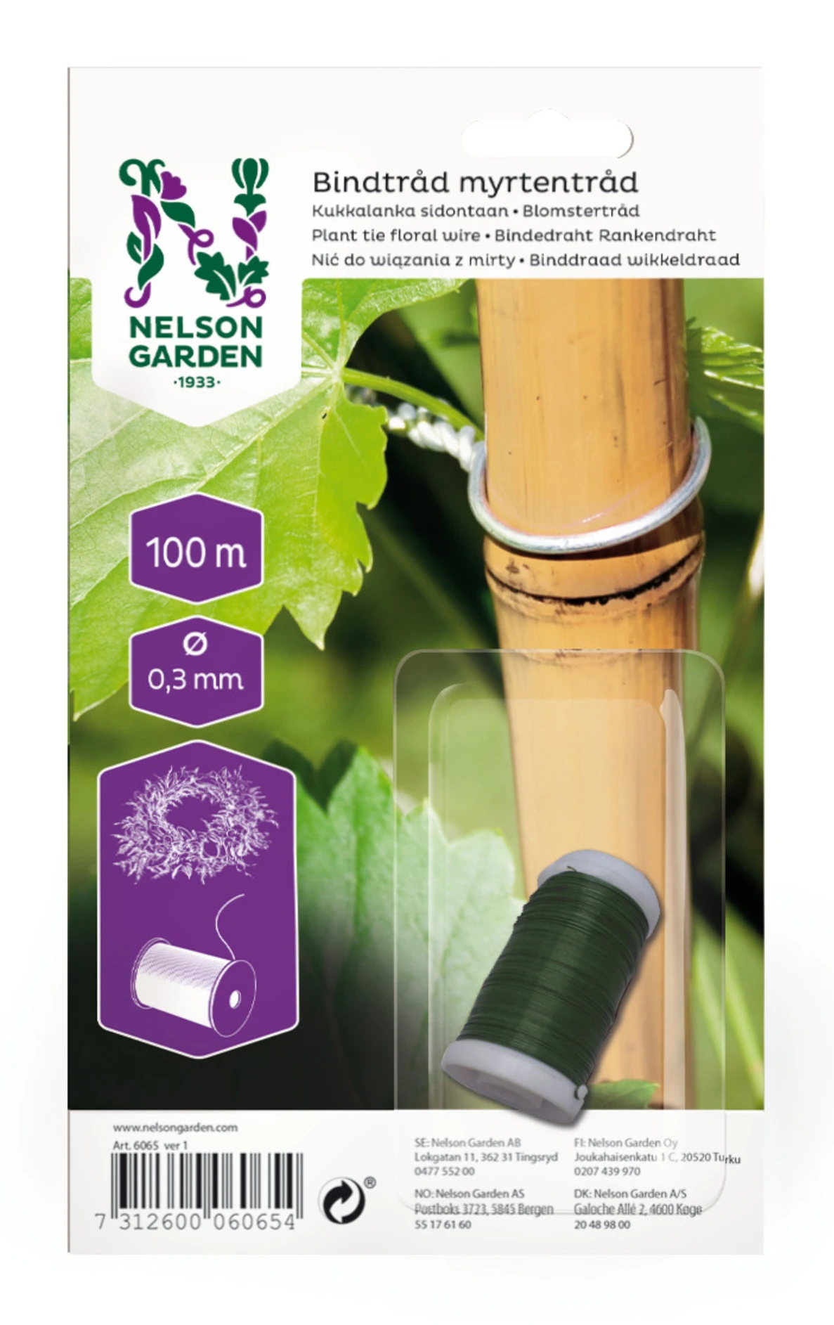 Pflanzendraht Grün (100 M) | Pflanzenschutz Von Nelson Garden 3 Pflanzendraht Grün (100 M) | Pflanzenschutz Von Nelson Garden