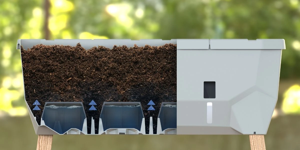 Sammy Salad Hochbeet Hellgrau | Balkonhochbeete Von Gusta Garden 6 Sammy Salad Hochbeet Hellgrau | Balkonhochbeete Von Gusta Garden – Bild 4