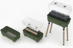 Sammy Salad Hochbeet Dunkelgrün | Balkonhochbeete Von Gusta Garden -Compo Verkäufe 553103 Sammy Salad Hochbeet Dunkelgruen 103A10 gg 1