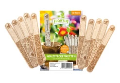 Holzstecketiketten Mit Lasergravur (10 Stück) | Pflanzenetiketten Von FLORTUS -Compo Verkäufe 554995 Holzstecketiketten mit Lasergravur 10 Stueck 2000 0780 3