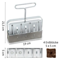 Erdballenpressen Maxi Set | Erdtopfpressen Von Ladbrooke Soil Blockers 9 Erdballenpressen Maxi Set | Erdtopfpressen Von Ladbrooke Soil Blockers -Compo Verkäufe 556238 Erdballenpressen Maxi Set 2000 0981 2