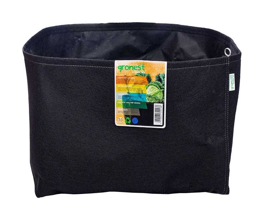 Gronest Stofftopf, Schwarz, 55 L | Blumentopf 3 Gronest Stofftopf, Schwarz, 55 L | Blumentopf