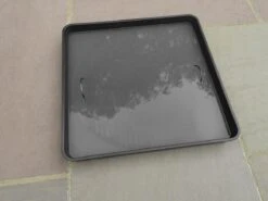 55 X 55 Cm Reinigungswanne Für Grillutensilien Quadratisch XL | Gartenzubehör Von Garland -Compo Verkäufe 558826 55 x 55 cm Grillwanne quadratisch XL G214B gl 2