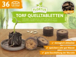 36 Mm Torf Quelltabletten | Torf Quelltabletten Von FLORTUS 12 36 Mm Torf Quelltabletten | Torf Quelltabletten Von FLORTUS -Compo Verkäufe 558921 36 mm Torf Quelltabletten 2000 0977 36x 1