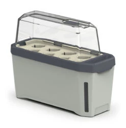 HARRY HERBS Kräutertopf Hellgrau | Kräutertöpfe Von Gusta Garden -Compo Verkäufe 560334 HARRY HERBS hellgrau 100B10 gg 0