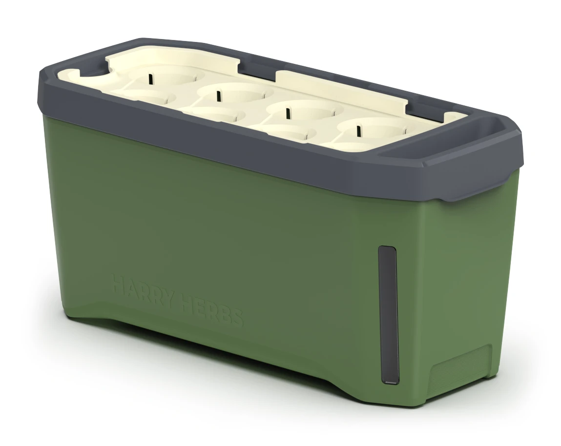 HARRY HERBS Dunkelgrün Ohne Haube | Kräutertöpfe Von Gusta Garden 6 HARRY HERBS Dunkelgrün Ohne Haube | Kräutertöpfe Von Gusta Garden – Bild 4