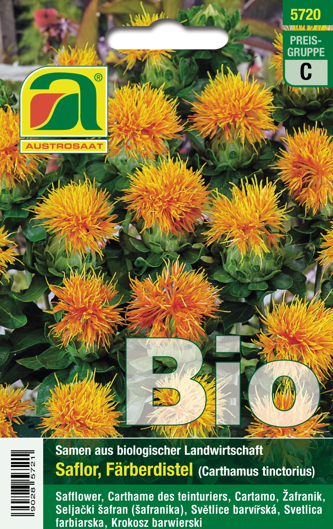 Färberdistel | BIO Färberdistelsamen Von Austrosaat 3 Färberdistel | BIO Färberdistelsamen Von Austrosaat