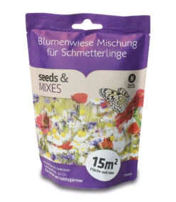 Blumenwiese Mischung Für Schmetterlinge (15 M²) | Insektenwiese Von Baza